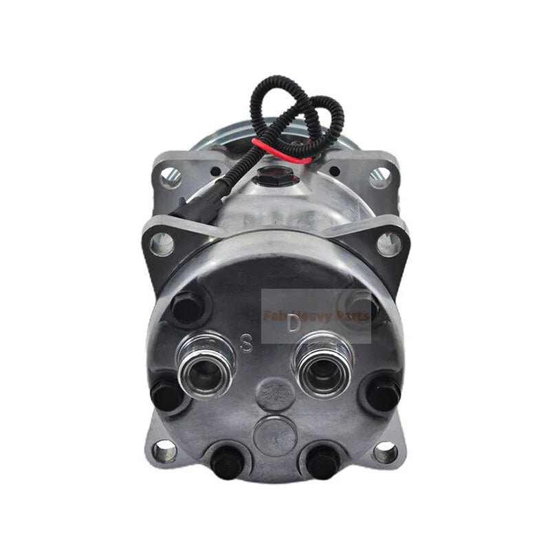 SD7H15 A/C Compressor 4234471M1 Fits for Massey Ferguson Tractor 373 383 393 374 384 394 - Fab Heavy Parts