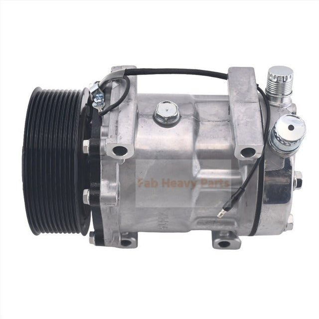 SD7H15 A/C Compressor 4405 Fits for Caterpillar CAT Wheel Loader 910 910E 910F 910G 910K - Fab Heavy Parts