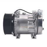 SD7H15 A/C Compressor 4405 Fits for Caterpillar CAT Wheel Loader 910 910E 910F 910G 910K - Fab Heavy Parts