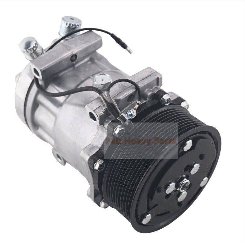 SD7H15 A/C Compressor 4405 Fits for Caterpillar CAT Wheel Loader 910 910E 910F 910G 910K - Fab Heavy Parts