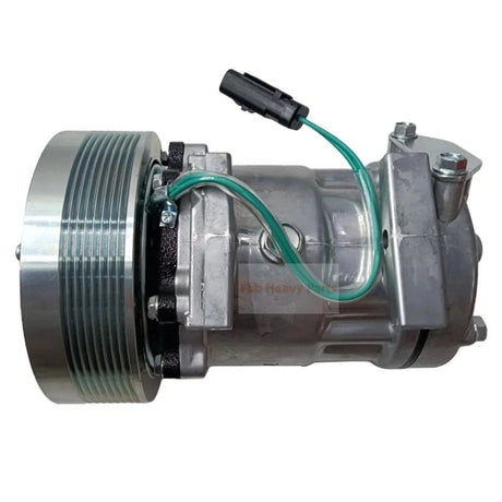 SD7H15 A/C Compressor 461 - 2805 4612805 Fits for Caterpillar CAT Excavator 336F 340F 336E 336FL 340F 314ECR - Fab Heavy Parts