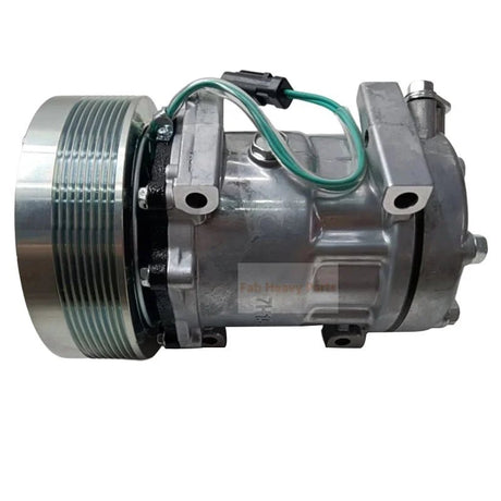 SD7H15 A/C Compressor 461 - 2805 4612805 Fits for Caterpillar CAT Excavator 336F 340F 336E 336FL 340F 314ECR - Fab Heavy Parts