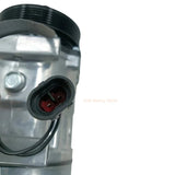SD7H15 A/C Compressor 47358876 Fits for CASE Tractor FARMALL 110U 115U 105U 100C 120C 120U 90C 110C - Fab Heavy Parts