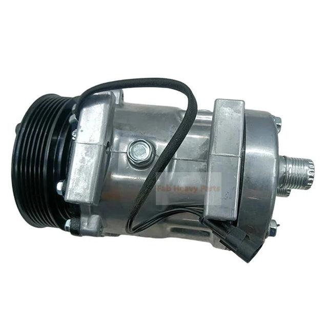 SD7H15 A/C Compressor 47358876 Fits for New Holland Tractor T4.120 T5.115 T5.105 T4.110 T4.100 T5.95 T4.90 T5.110 T5.120 - Fab Heavy Parts