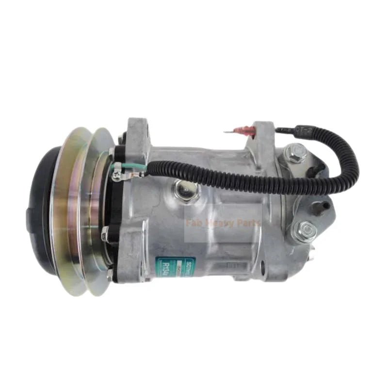SD7H15 A/C Compressor 7120 - 8019 Fits for Mitsubishi Fuso Kobelco Kato Fits Komatsu - Fab Heavy Parts