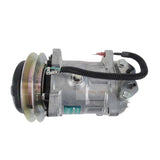 SD7H15 A/C Compressor 7120 - 8019 Fits for Mitsubishi Fuso Kobelco Kato Fits Komatsu - Fab Heavy Parts