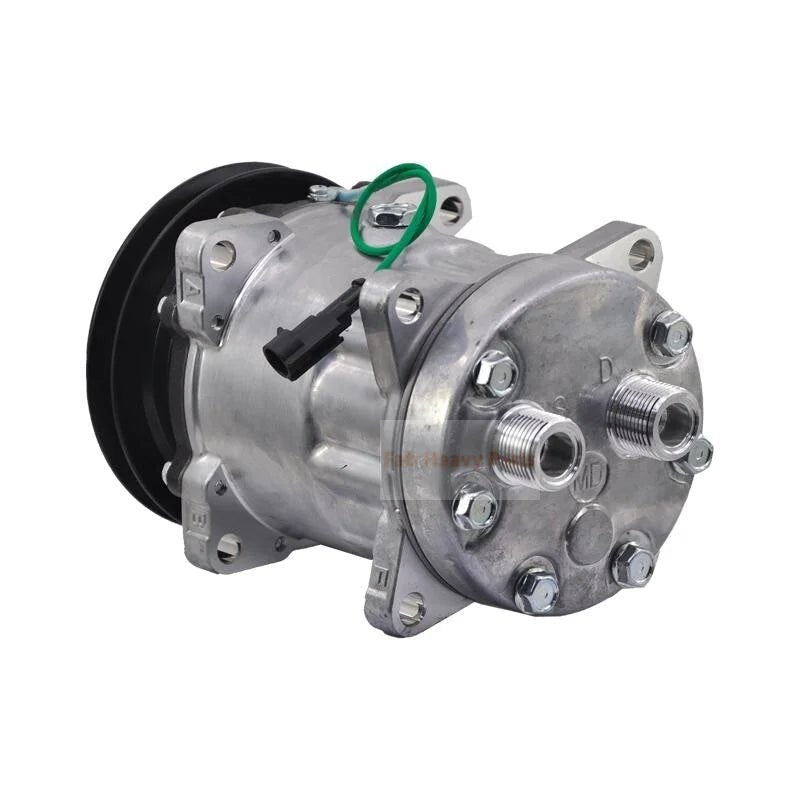 SD7H15 A/C Compressor 76047005 Fits for CASE Crawler Dozer 1850K 1650K - Fab Heavy Parts