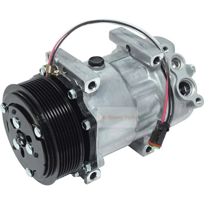 SD7H15 A/C Compressor 8067 10575186 Fits for Scania Truck 114 124 164 P340 P380 P420 R340 R380 R420 R470 R500 R580 R620 T470 - Fab Heavy Parts