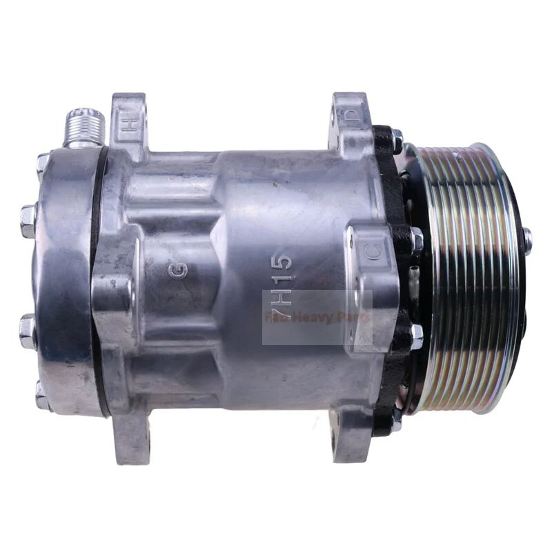 SD7H15 A/C Compressor 82016158 Fits for CASE Tractor MXM120 MXM130 MXM140 MXM155 MXM175 MXM190 - Fab Heavy Parts