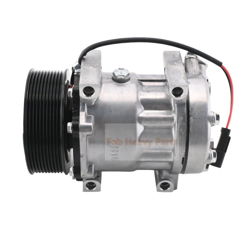 SD7H15 A/C Compressor 84592366 Fits for New Holland Tractor T7.230 T7.260 T7.245 T7.270 - Fab Heavy Parts