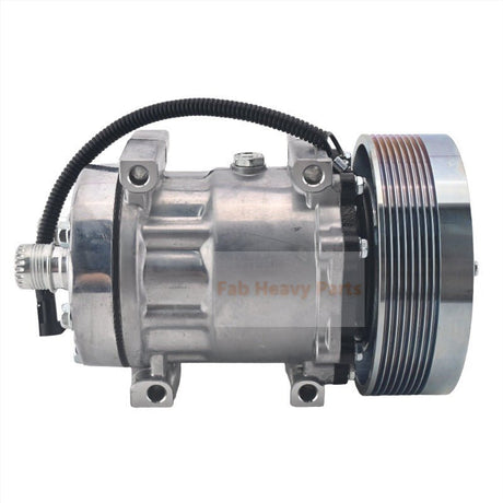 SD7H15 A/C Compressor 86993463 Fits for CASE 1021F 1121F 6130 635 7010 7120 7130 7230 8010 8120 8230 9010 9120 9230 4430 - Fab Heavy Parts