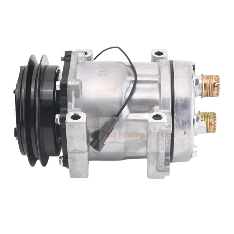 SD7H15 A/C Compressor 87634118 Fits for CASE Wheel Loader 1021G 1121G 521E 521F 521G 621G 721G - Fab Heavy Parts
