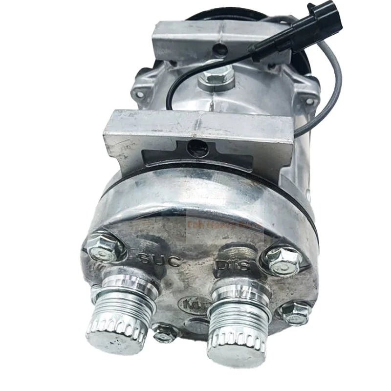 SD7H15 A/C Compressor 87634118 Fits for New Holland Wheel Loader W110B - Fab Heavy Parts
