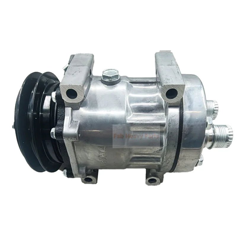 SD7H15 A/C Compressor 87634118 Fits for New Holland Wheel Loader W110B - Fab Heavy Parts