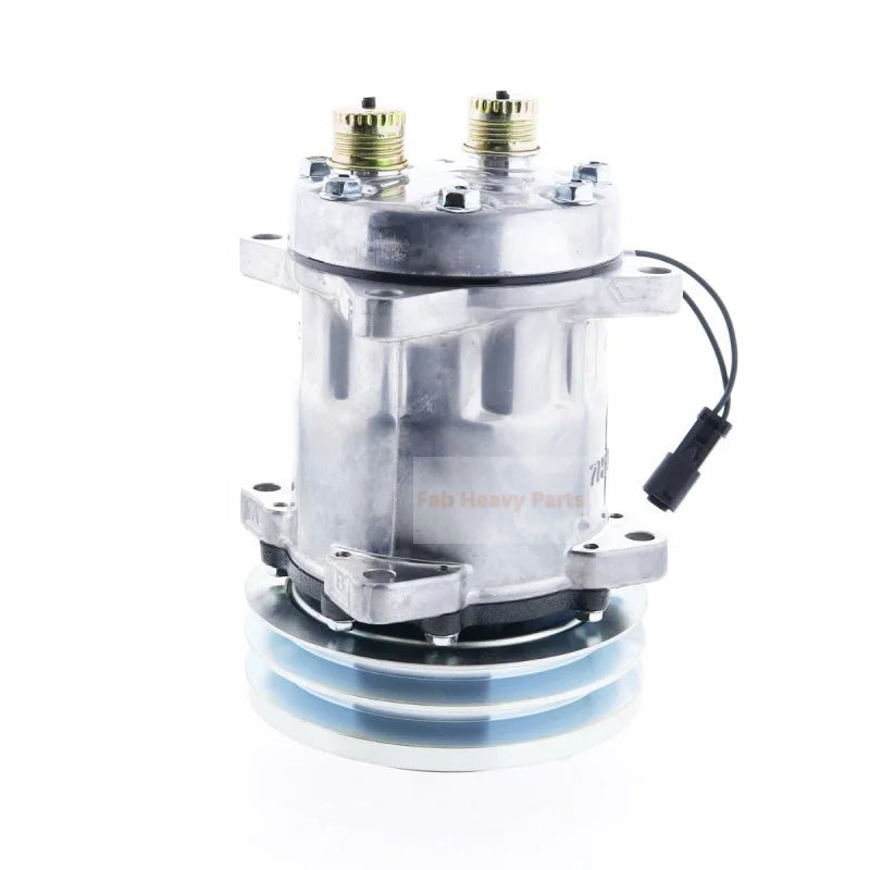 SD7H15 A/C Compressor 97204C1 Fits for CASE IH Tractor 5120 5130 5140 5220 5230 7110 7130 7150 7220 7240 8870 8910 8930 8950 9210 - Fab Heavy Parts