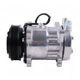 SD7H15 A/C Compressor 9827954 for New Holland Bale Wagon 1095 1089 Windrower 2550 2450 - Fab Heavy Parts