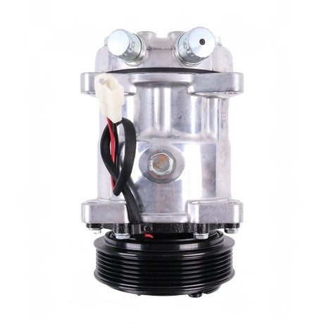 SD7H15 A/C Compressor 9827954 for New Holland Bale Wagon 1095 1089 Windrower 2550 2450 - Fab Heavy Parts