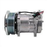 SD7H15 A/C Compressor 9847944 Fits for New Holland HW300 HW340 HW305 HW305S 1089 HW320 1095 LS190 - Fab Heavy Parts