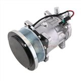 SD7H15 A/C Compressor 9847944 Fits for New Holland HW300 HW340 HW305 HW305S 1089 HW320 1095 LS190 - Fab Heavy Parts