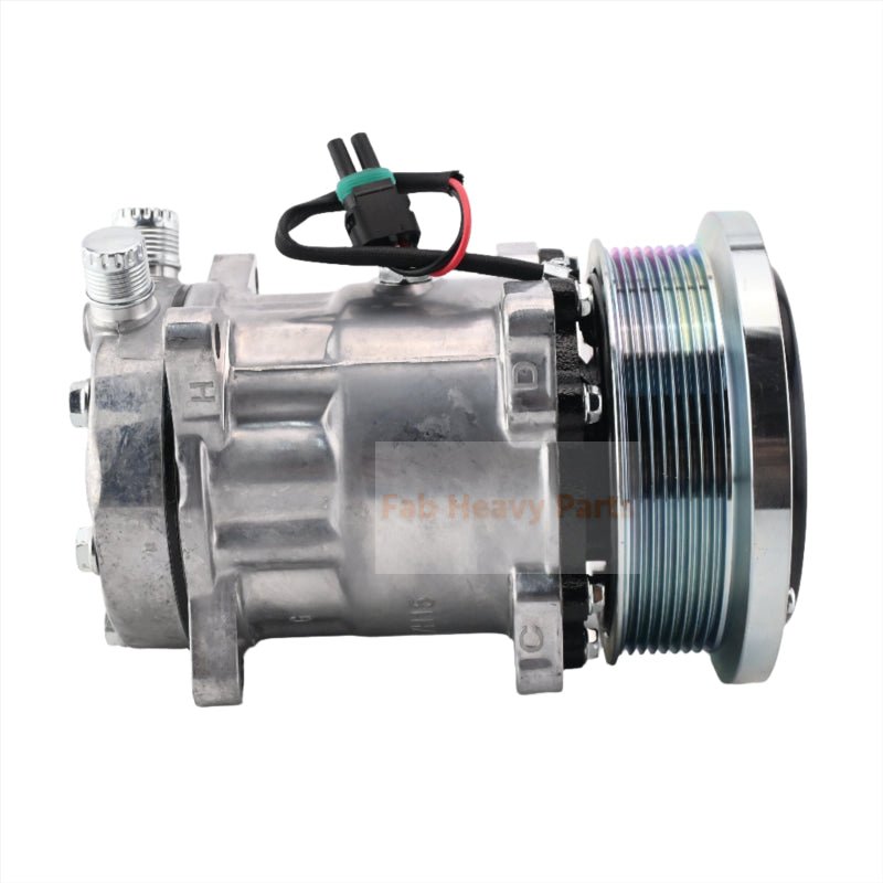 SD7H15 A/C Compressor 9847944 Fits for New Holland HW300 HW340 HW305 HW305S 1089 HW320 1095 LS190 - Fab Heavy Parts