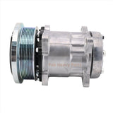 SD7H15 A/C Compressor 9847944 Fits for New Holland HW300 HW340 HW305 HW305S 1089 HW320 1095 LS190 - Fab Heavy Parts