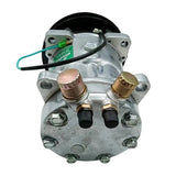 SD7H15 A/C Compressor FF200866 Fits for John Deere 2054 2554 2154D 2454D 2954D 3754D Hitachi ZAXIS210F - 3 ZAXIS240F - 3 ZAXIS290F - 3 ZAXIS370F - 3 ZAXIS200F ZAXIS250F - Fab Heavy Parts