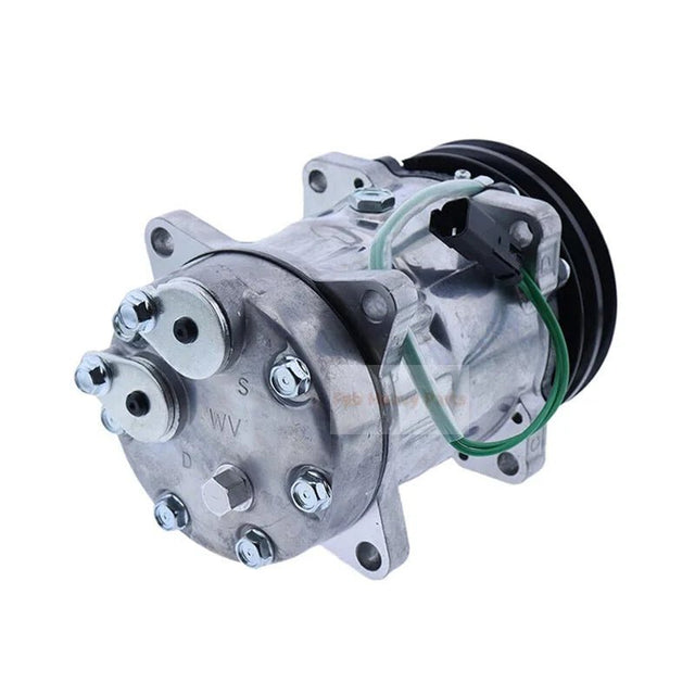 SD7H15 A/C Compressor VOE15082744 Fits for Volvo BL60B BL61B BL70B BL71B L20F L25F L28F L30G L35G SD75 SD75B DD105 - Fab Heavy Parts