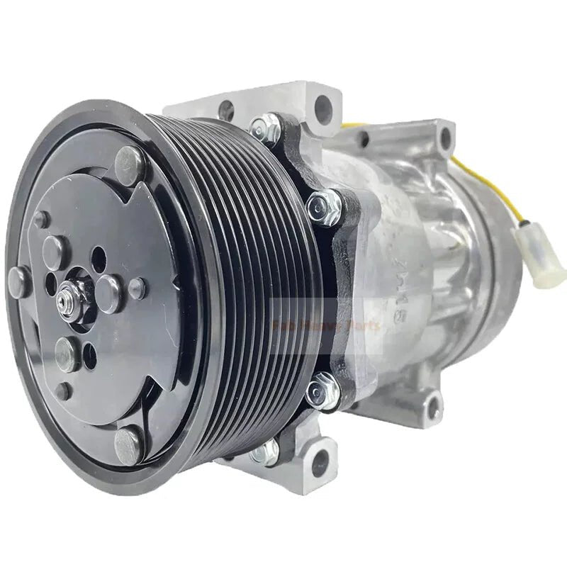 SD7H15 Air Conditioning Compressor 20731328 Fits for Volvo Truck FL 240 - 12 240 - 16 280 - 12 280 - 14 - Fab Heavy Parts