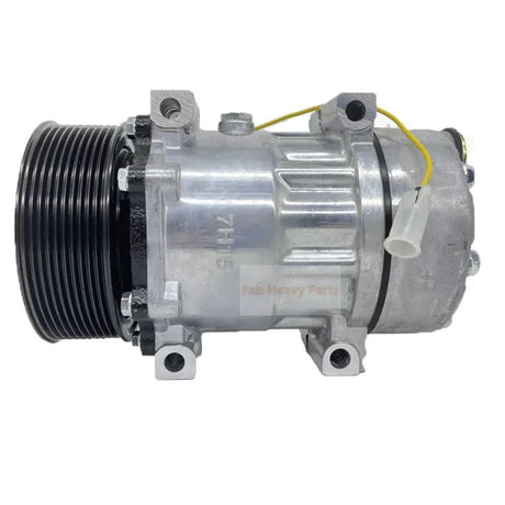 SD7H15 Air Conditioning Compressor 20731328 Fits for Volvo Truck FL 240 - 12 240 - 16 280 - 12 280 - 14 - Fab Heavy Parts