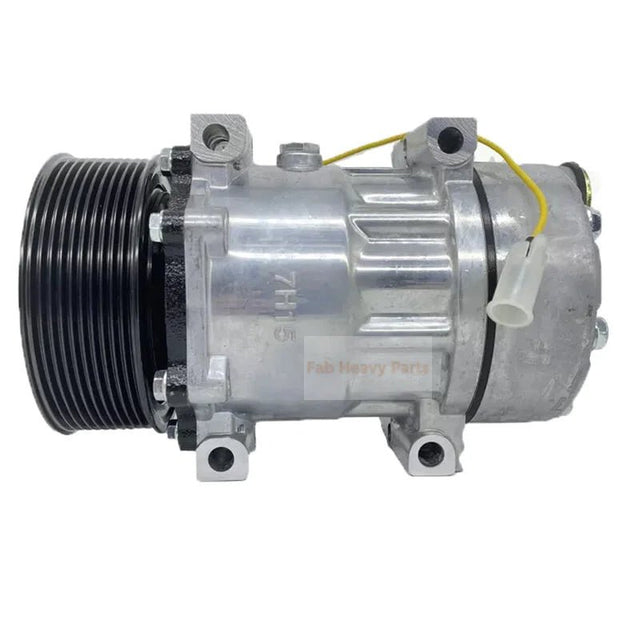 SD7H15 Air Conditioning Compressor 20731328 Fits for Volvo Truck FL 240 - 12 240 - 16 280 - 12 280 - 14 - Fab Heavy Parts