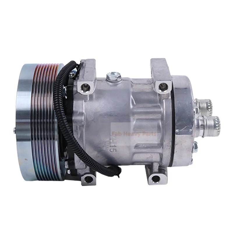 SD7H15 - SHD A/C Compressor 84279787 Fits for New Holland CR6090 CR7090 CR8080 CR8090 CR9090 CX8070 CX8080 CX8090 - Fab Heavy Parts