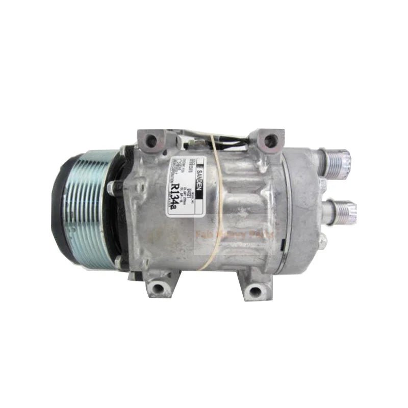 SD7H15E A/C Compressor 87363860 87649534 Fits for CASE Windrower WDX2302 WDX1202 WDX1902 WD1203 WD1903 WD2303 - Fab Heavy Parts
