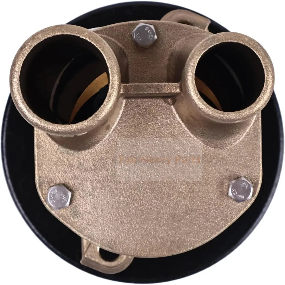 Sea Water Pump With 4.5" Pulley 3855079 3852399 3851982 Fits for Volvo Penta Engine 3.0GS 4.3GI 5.7GI 7.4GI 8.2GSI Replacement