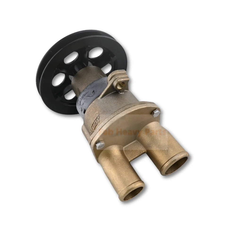 Sea Water Pump With 4.5" Pulley 3855079 3852399 3851982 for Volvo Penta Engine 3.0GS 4.3GI 5.7GI 7.4GI 8.2GSI - Fab Heavy Parts