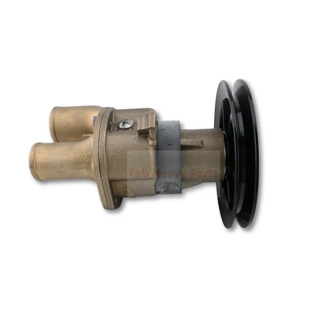 Sea Water Pump With 4.5" Pulley 3855079 3852399 3851982 for Volvo Penta Engine 3.0GS 4.3GI 5.7GI 7.4GI 8.2GSI - Fab Heavy Parts