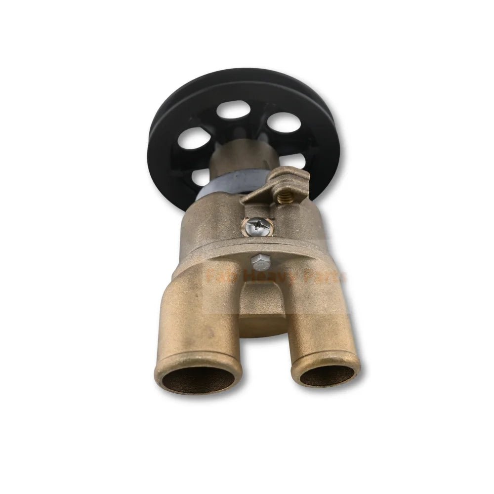 Sea Water Pump With 4.5" Pulley 3855079 3852399 3851982 for Volvo Penta Engine 3.0GS 4.3GI 5.7GI 7.4GI 8.2GSI - Fab Heavy Parts