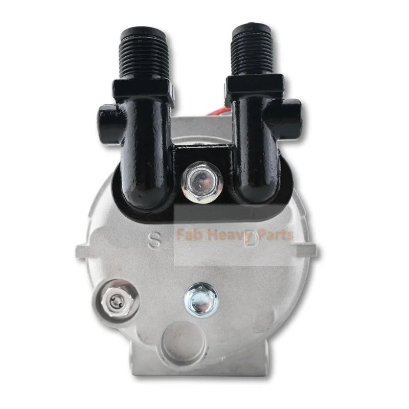 Seltec TM - 21HX A/C Compressor 272 - 5767 2725767 Fits for Caterpillar CAT Engine C4.4 Backhoe Loader 450E - Fab Heavy Parts