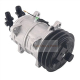 Seltec TM16 TM - 16HS A/C Compressor 448 - 46011 Fits for Shuttle Bus 502 - 220A 103 - 56011 - Fab Heavy Parts