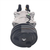 Seltec TM16 TM - 16HS A/C Compressor 448 - 46011 Fits for Shuttle Bus 502 - 220A 103 - 56011 - Fab Heavy Parts