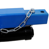 Set of 2 Car Dolly Hydraulic Tire Jack With Foot Pedal Lift 1,500Lbs - Blue - Fab Heavy Parts