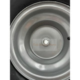 Set of 2 - Silver Tire 20x8.00 - 8 Lawn Mower Tire with Rim - Fits on 3/4 Inch Axle - Fab Heavy Parts