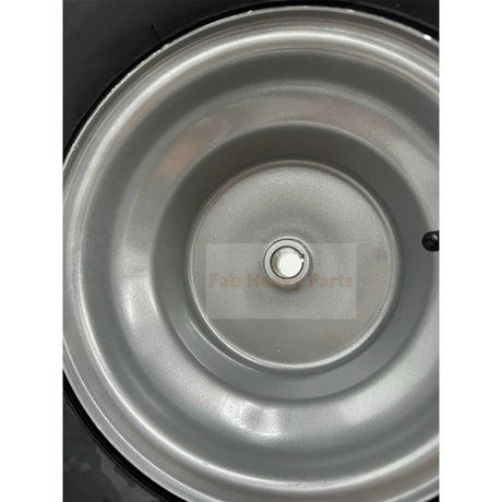 Set of 2 - Silver Tire 20x8.00 - 8 Lawn Mower Tire with Rim - Fits on 3/4 Inch Axle - Fab Heavy Parts