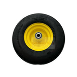 Set of 2 Tire 13x6.50 - 6 Flat Free 5/8 Axle Wheel Replaces TCA19309 - Fab Heavy Parts