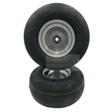 Set of 2 Tire 13x6.50 - 6 Wheels Fits for Hustler 604717 - Fab Heavy Parts