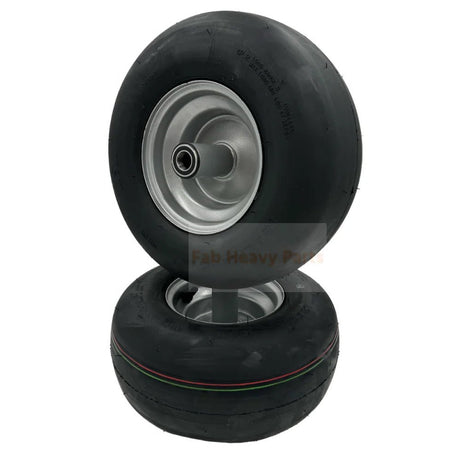 Set of 2 Tire 13x6.50 - 6 Wheels Fits for Hustler 604717 - Fab Heavy Parts