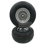 Set of 2 Tire 13x6.50 - 6 Wheels Fits for Hustler 604717 - Fab Heavy Parts