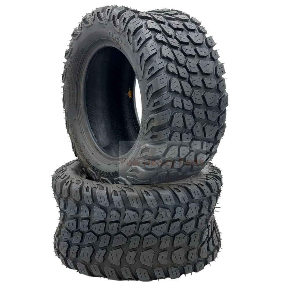Set of 2 - Tire 18x8.50 - 10 4 Ply Grass Master XT Tire - Fab Heavy Parts
