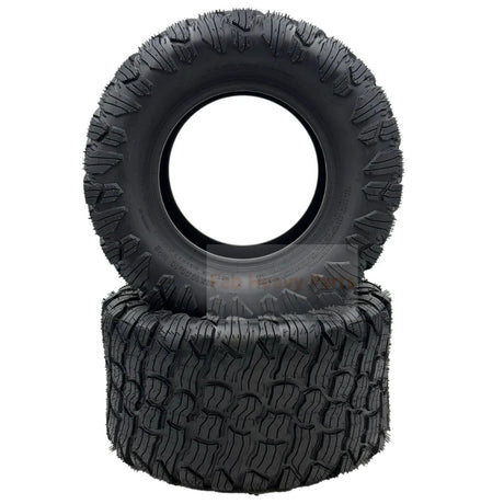 Set of 2 - Tire 20x10.00 - 10 4 Ply Reaper Turf Tire - Fab Heavy Parts