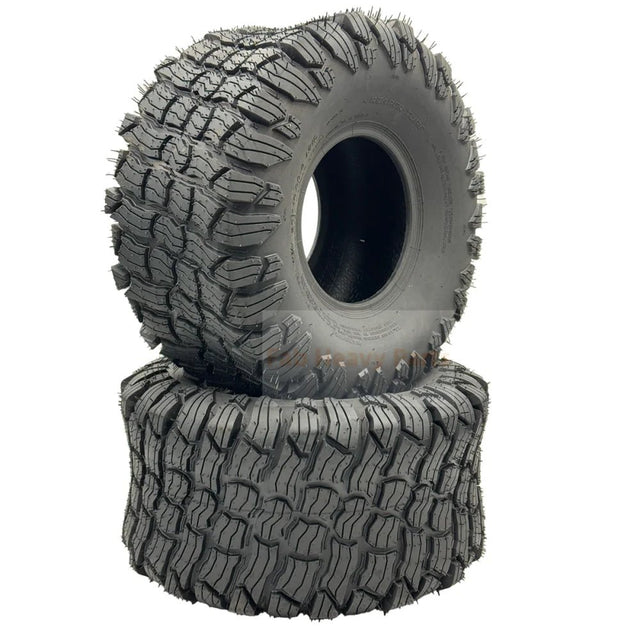 Set of 2 Tire 20x10.00 - 8 4 - Ply Reaper Turf Tire - Fab Heavy Parts