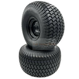Set of 2 - Tire 20x10.00 - 8 Tire and Rim Compatible with Wright Stander - Fab Heavy Parts